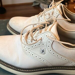 FootJoy Men's Cream Oxfords